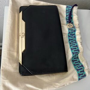 Black Tory Burch Clutch